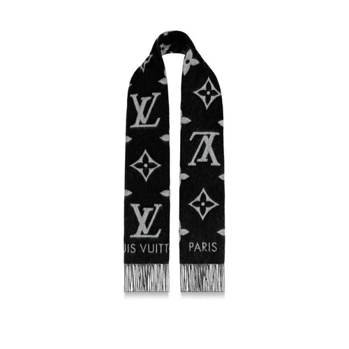 Louis Vuitton Black Scarf